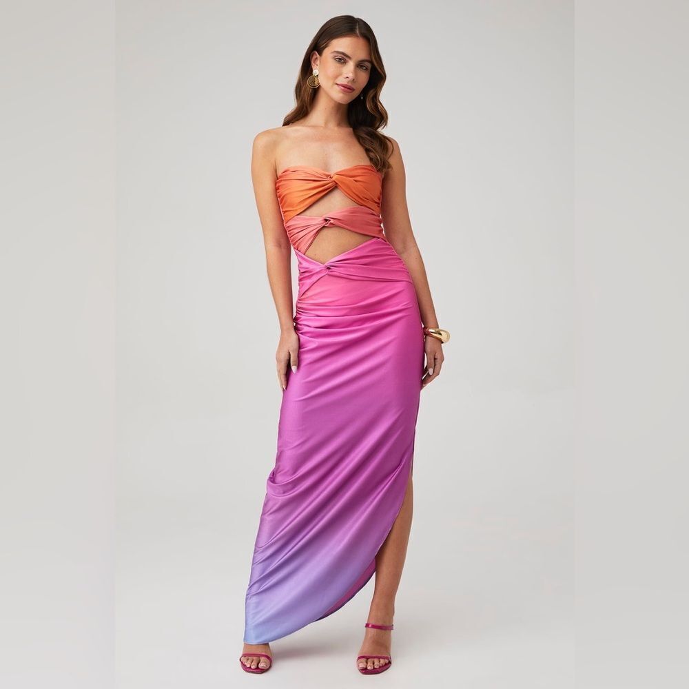 Baobab Women's Vera Cut Out Dress in Fiesta Size Medium